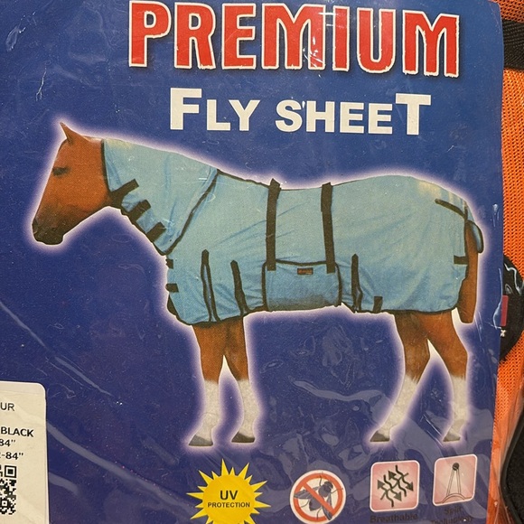 Equine Premium Fly Sheet - Size 84” - Was Too Big For My Horse - New! - Picture 3 of 3